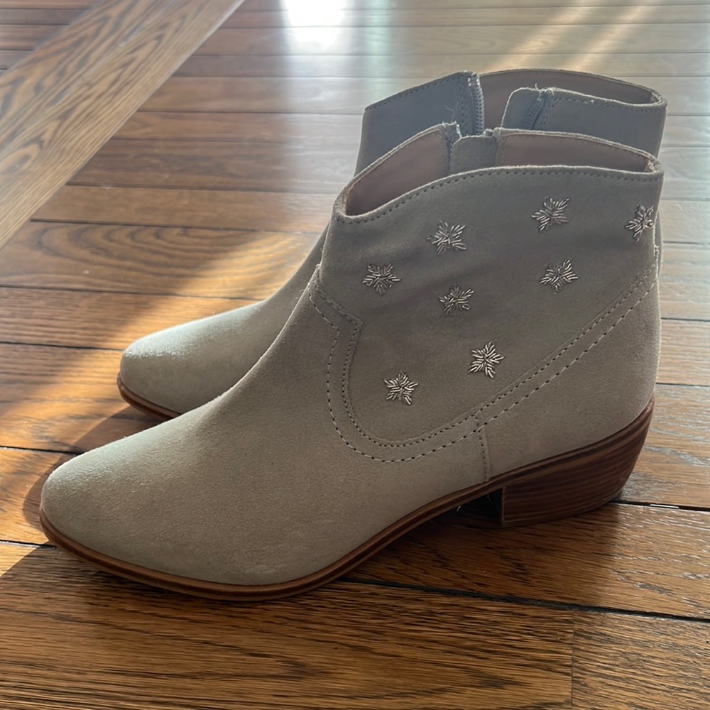 BRAND NEW, Anthropologie suede boots, size 38 (7)